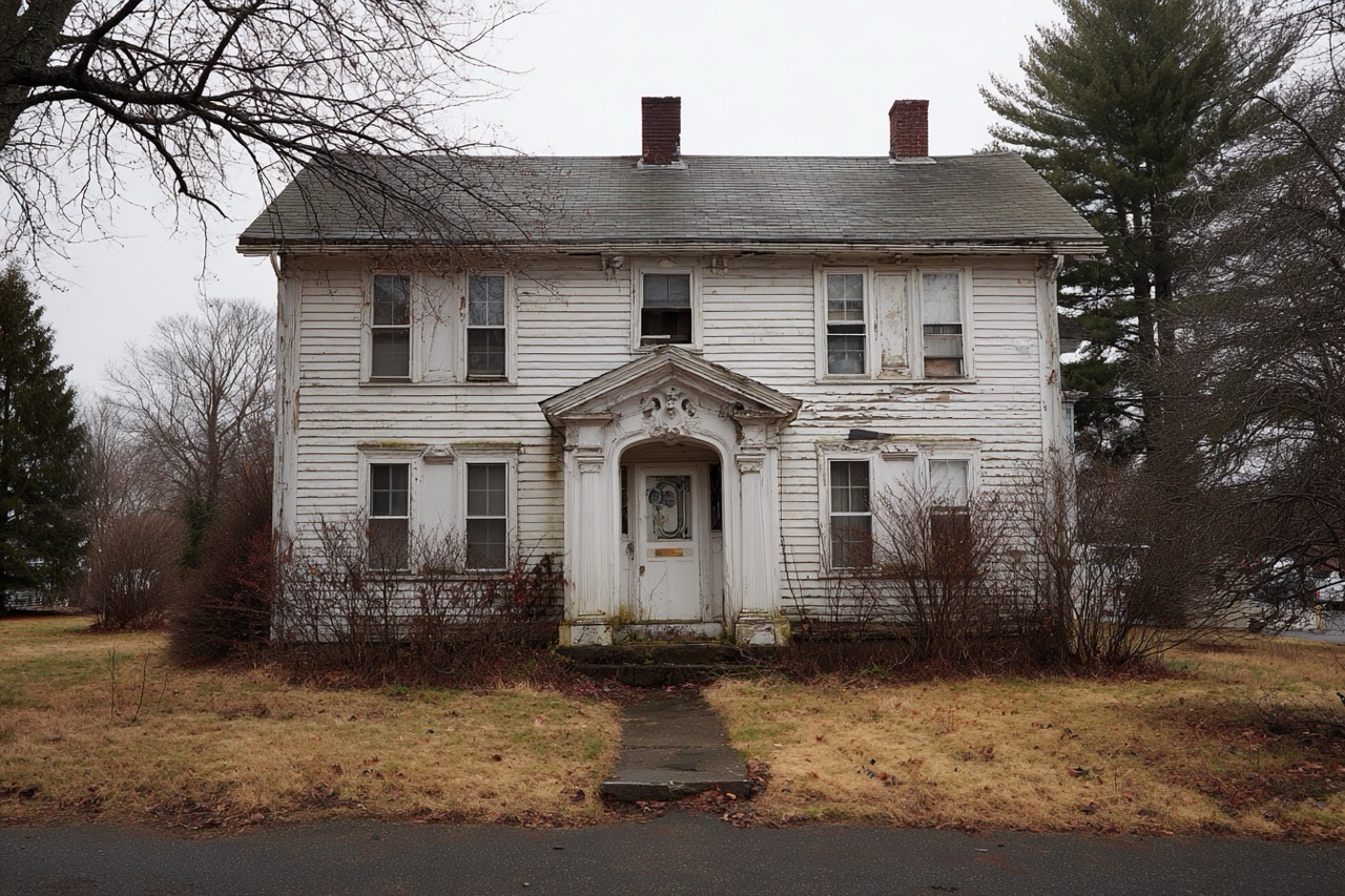 inherited property sale massachusetts colonial style house