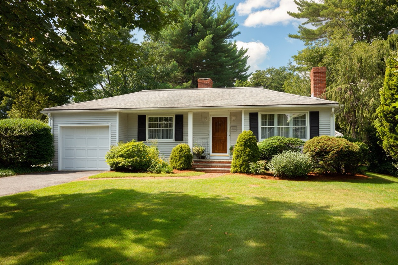 massachusetts inherited property ranch style house