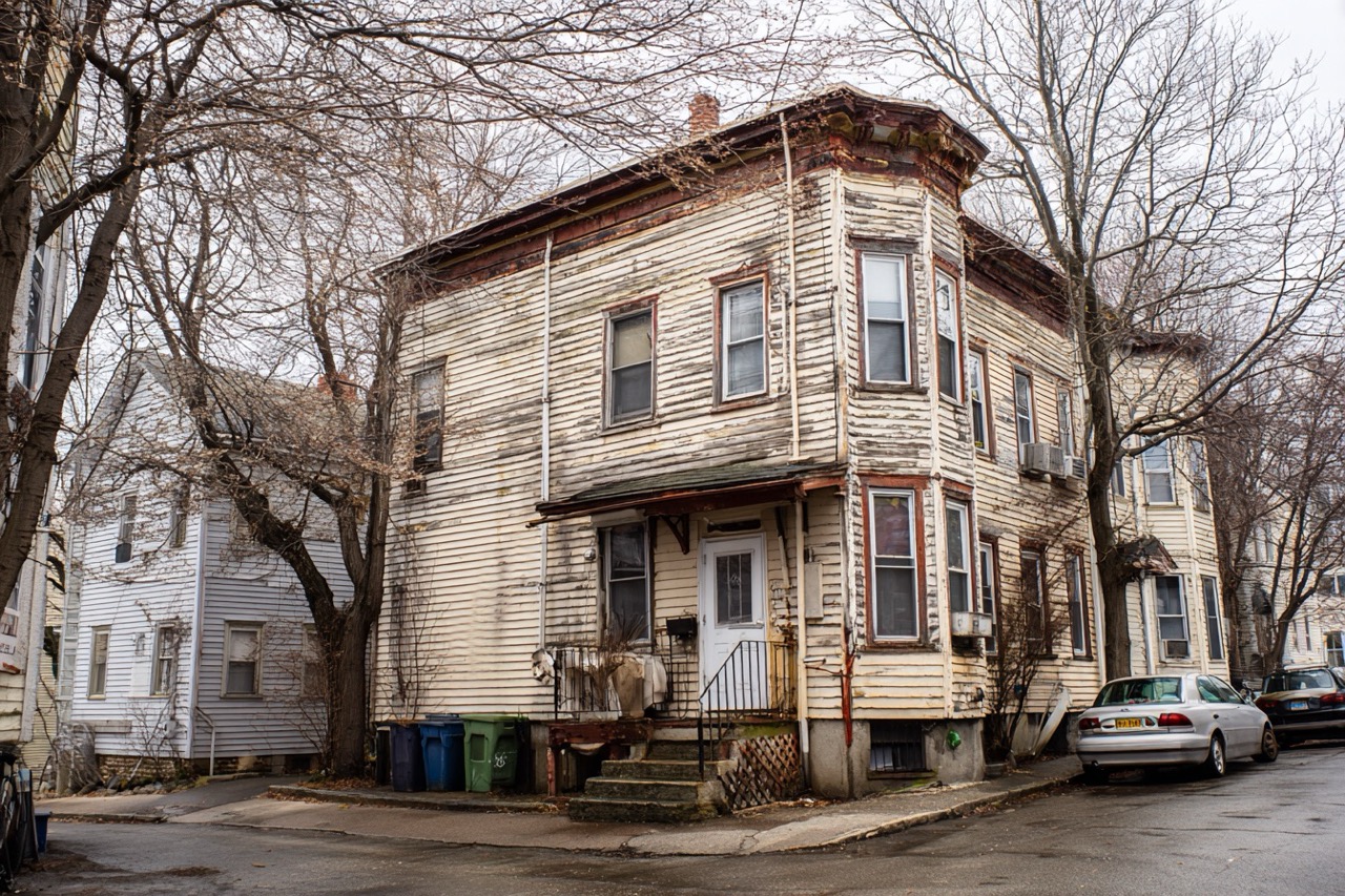 Massachusetts divorce property division showing typical residential property