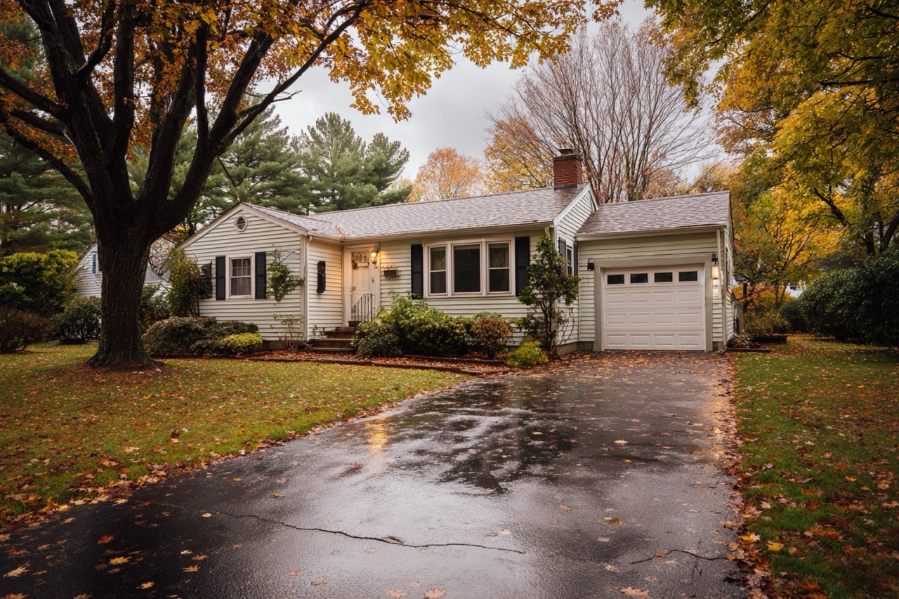 Professional real estate photography of Massachusetts property