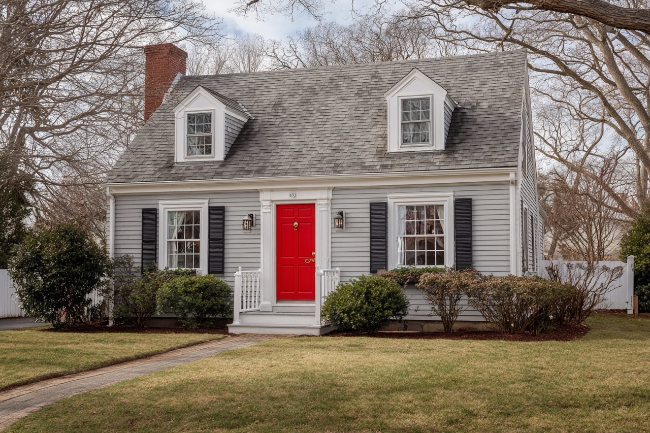Cape Cod style house in Massachusetts undergoing probate sale process